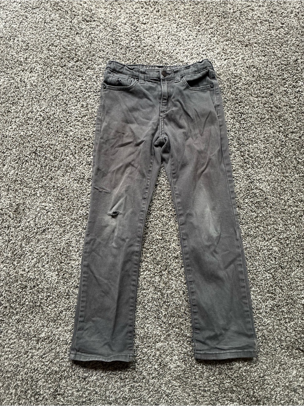 U.S. Polo Assn. Boy’s Gray Jeans, Size 7